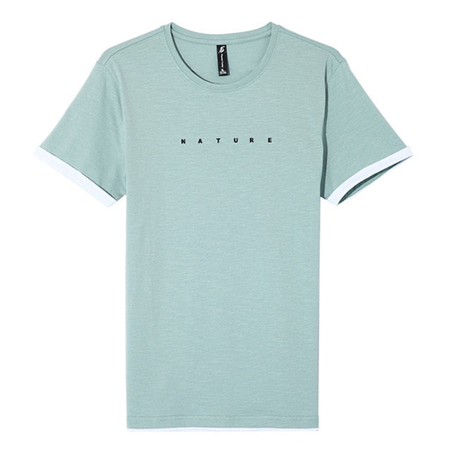 Pioneer Camp fashion hit color T-shirt men brand-clothing thin summer T shirt male quality stretch Tshirt ADT801066