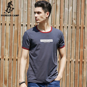 Pioneer Camp Summer Letters Printed Camiseta Men O Neck T shirt Fitness Clothing Soft Breathable Causal Men Tshirt For Male
