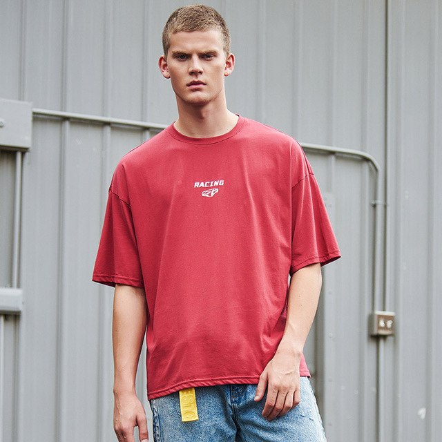 Pioneer camp Pure 100% Cotton Men Tshirt Short Sleeve Printed Casual O-neck Loose Summer T shirt For Men Tops Tees ADT901093